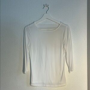 A New Day Cream Fitted Blouse